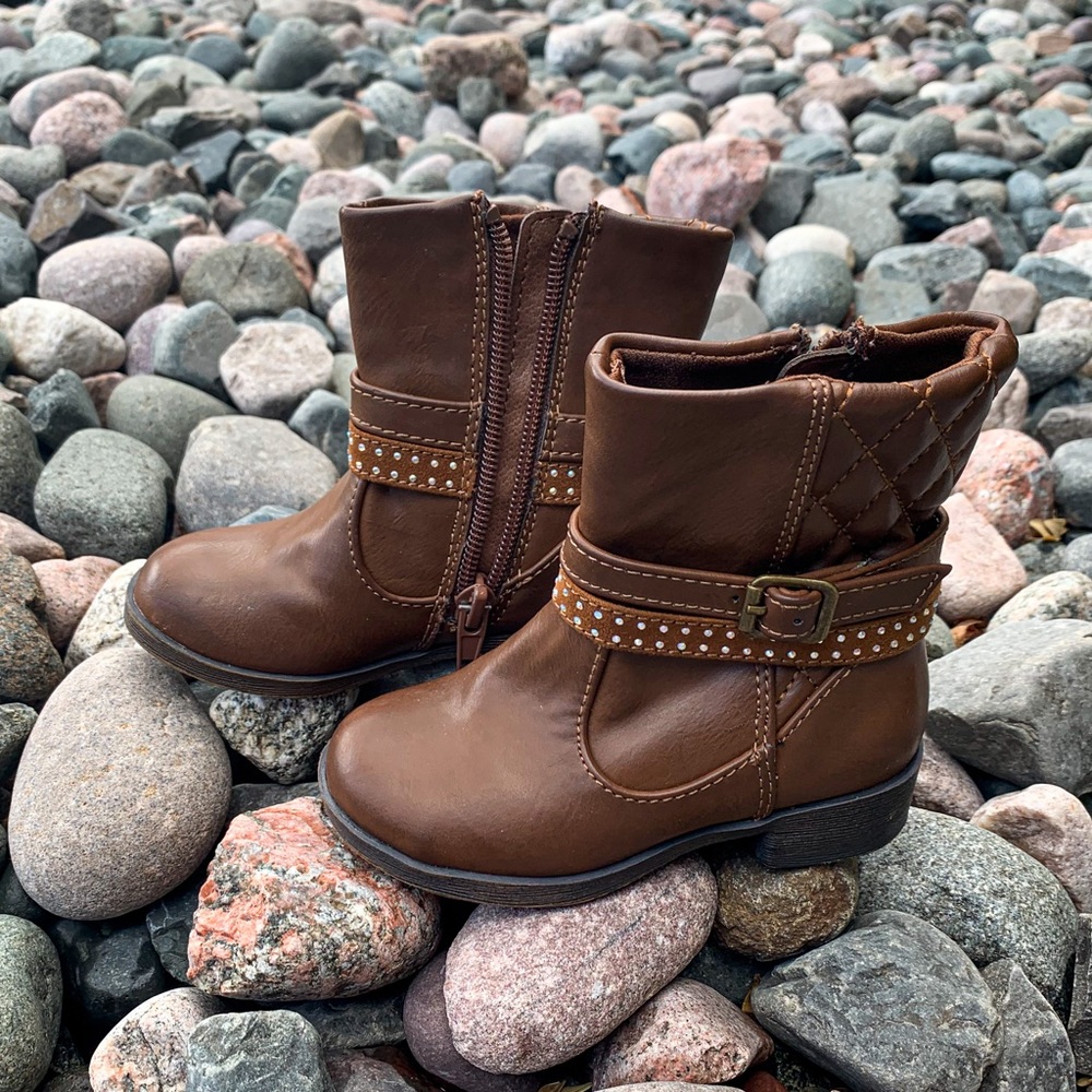 Brown toddler boots Toddler Size 5.5 American Eagle GUC